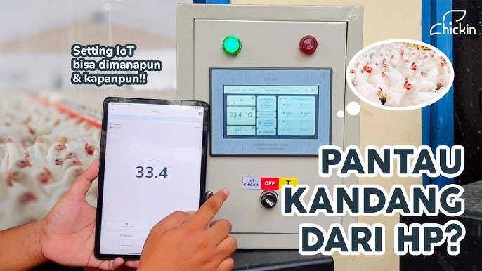 Perangkat IoT untuk kandang ayam closed house